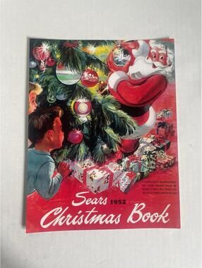 Sears Wish Book 1952 Cover High Quality Paper PRINT Christmas XMAS 8.5" x 11"